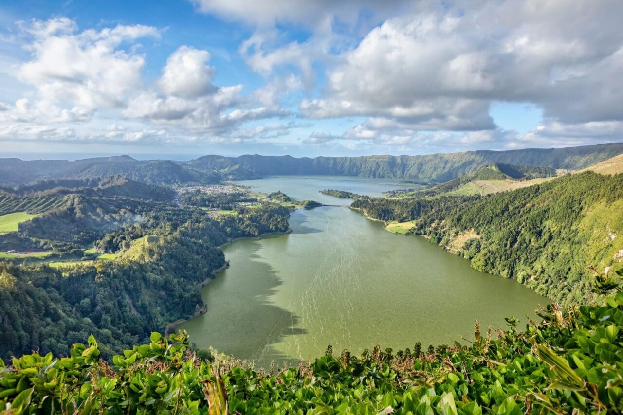 Sete Cidades lake, Sao Miguel island, Azores, Portugal
